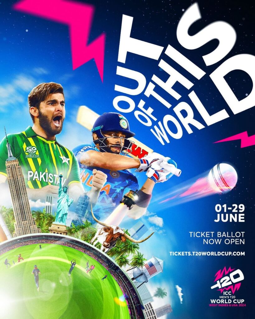 ICC T20 World Cup 2024 Latest Schedule , tickets price.